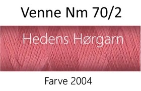 Venne bomuld Unikat Nm 70/2 farve 7-2004